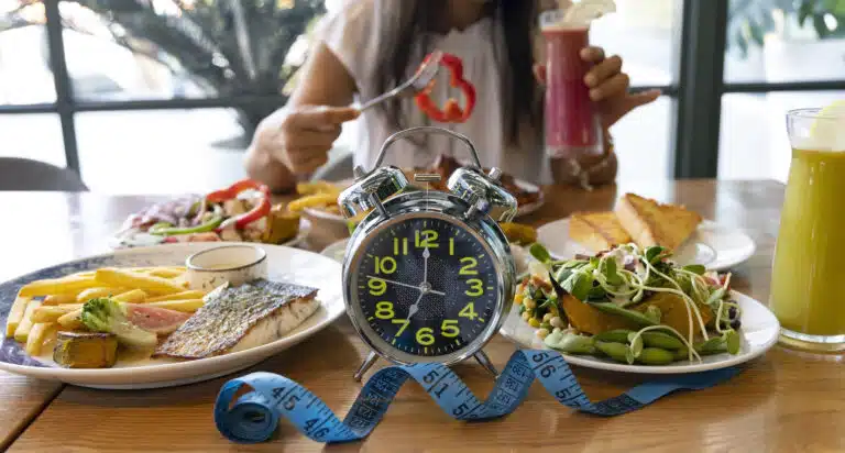 je&ucirc;ne intermittent heure du repas horaire r&eacute;gime minceur
