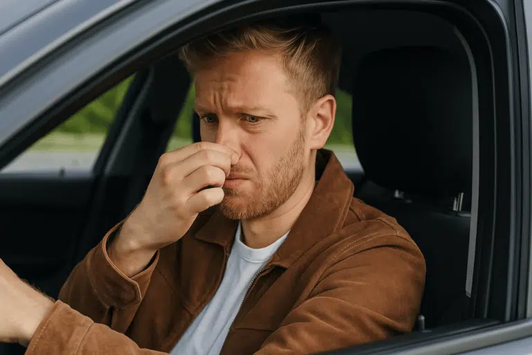 odeur bizarre dans la voiture