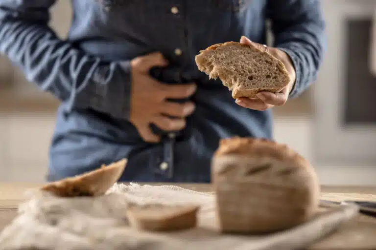 pain et produits c&eacute;r&eacute;aliers intol&eacute;rance au gluten. Maladie c&oelig;liaque