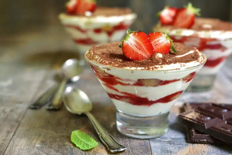 tiramisu &agrave; la fraise