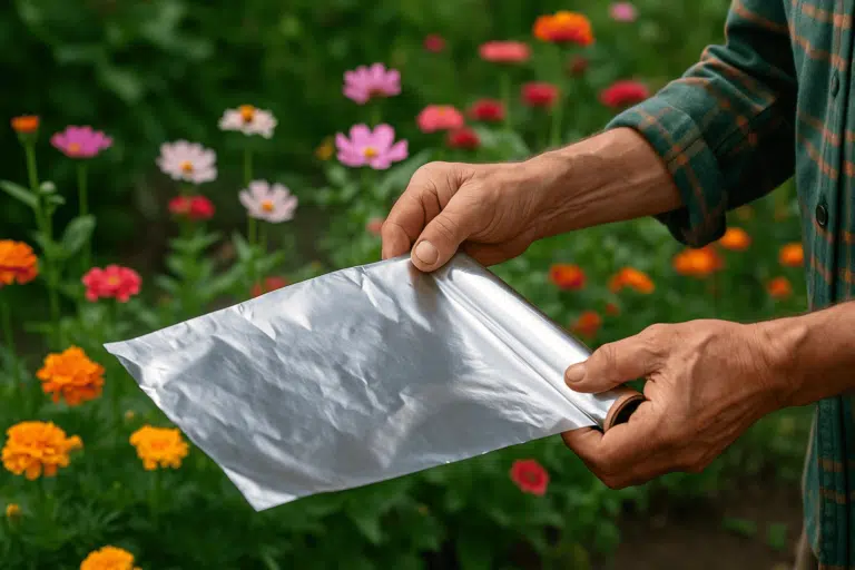 utiliser l'aluminium dans son jardin potager