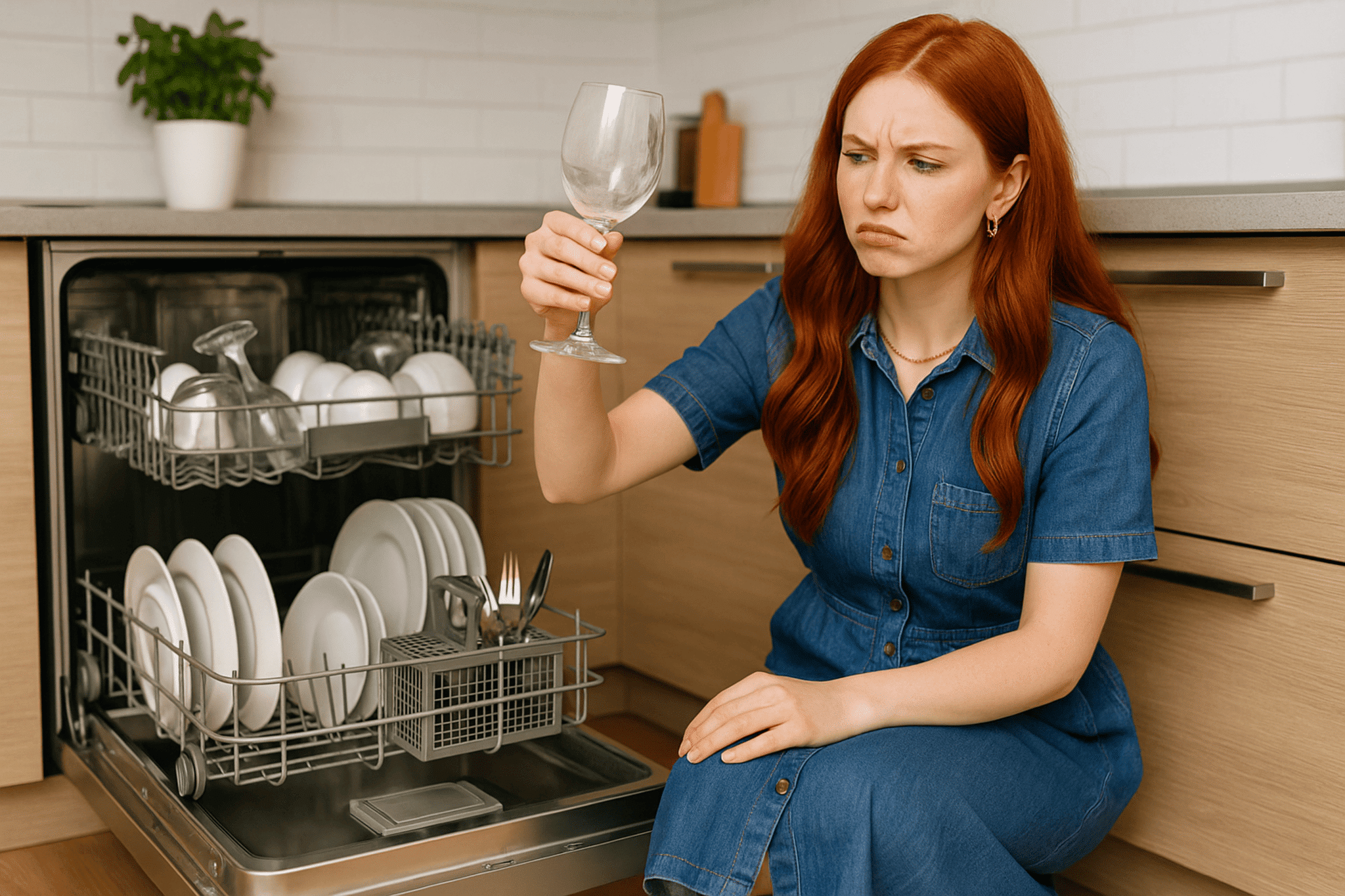 verres traces blanches au lave-vaisselle