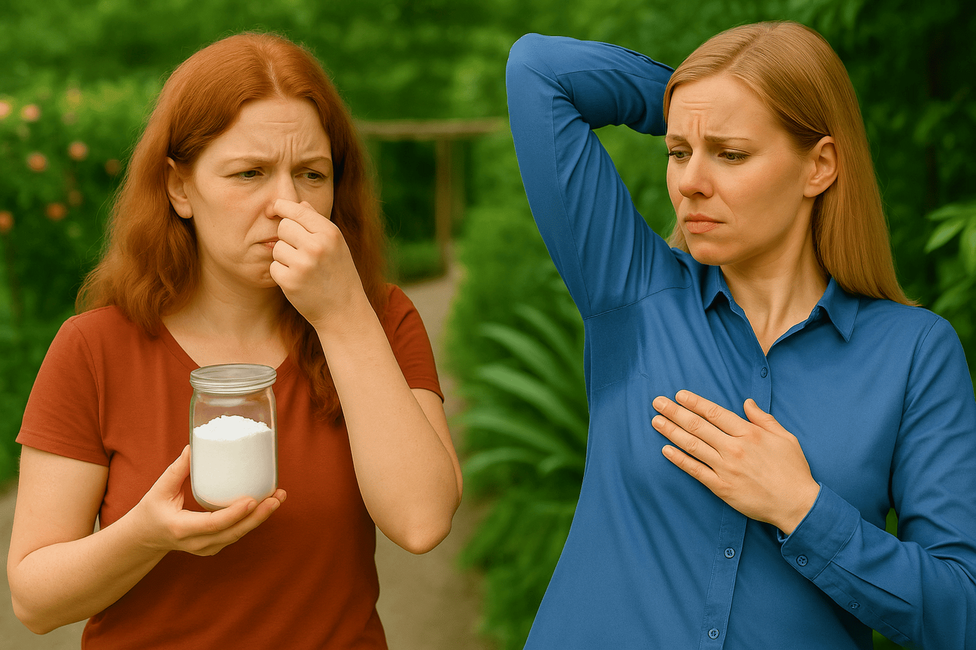 mauvaises odeurs corporelles transpiration bicarbonate