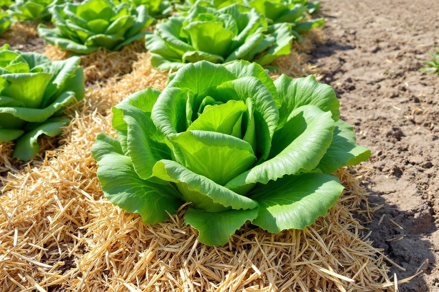 Comment garder des salades croquantes au potager malgré la canicule