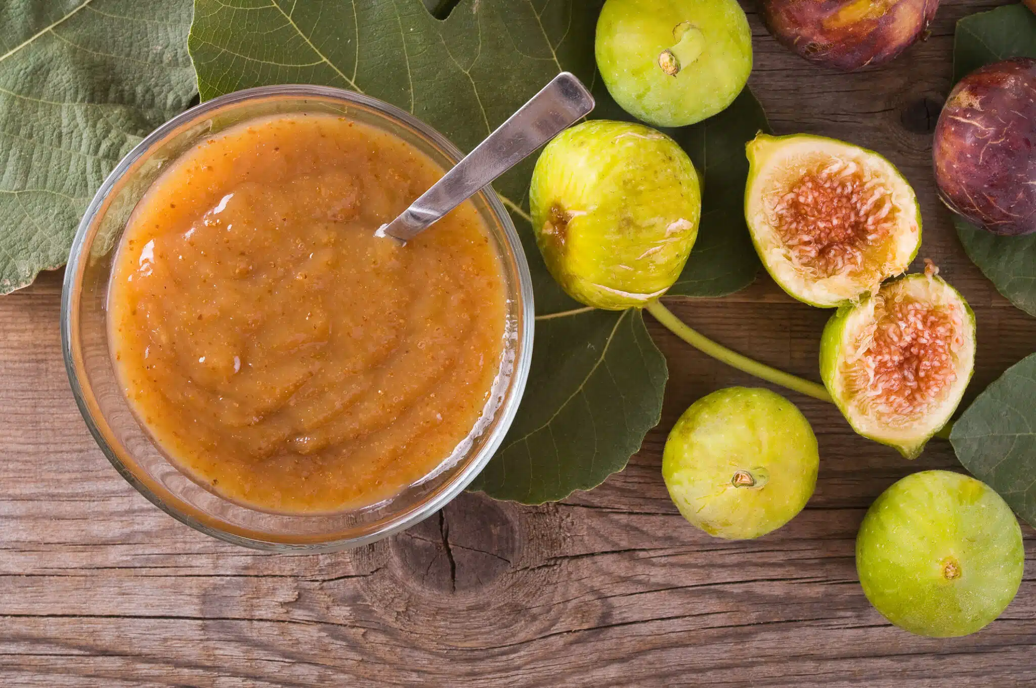 La surprise sucr&eacute;e de la compot&eacute;e de figues classiques