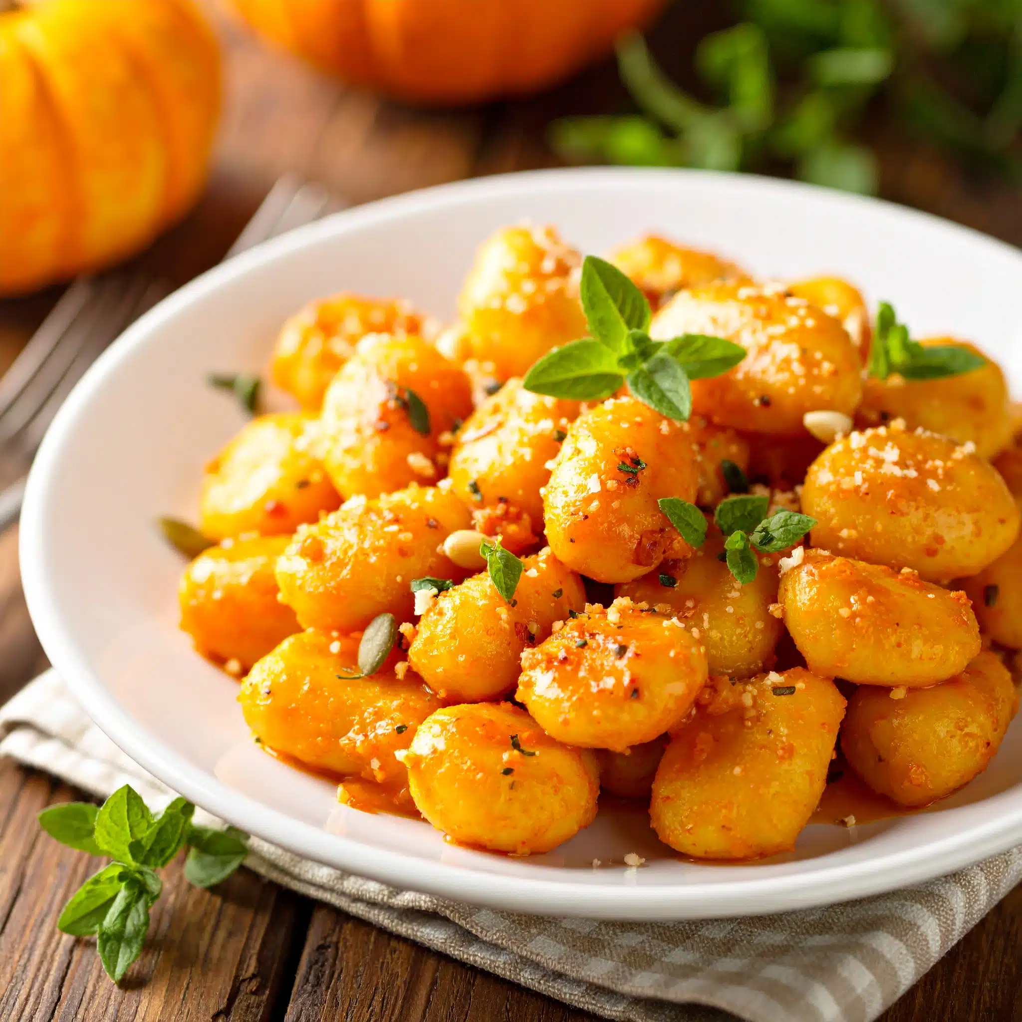 Gnocchis fondants &agrave; la butternut