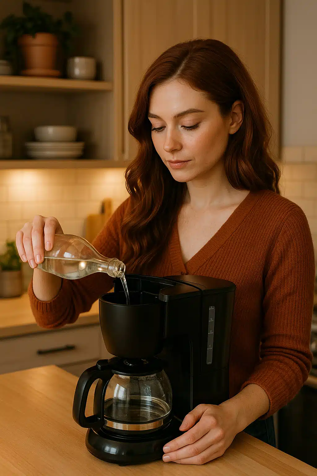 Vinaigre blanc et eau : le duo magique pour d&eacute;tartrer n'importe quelle machine