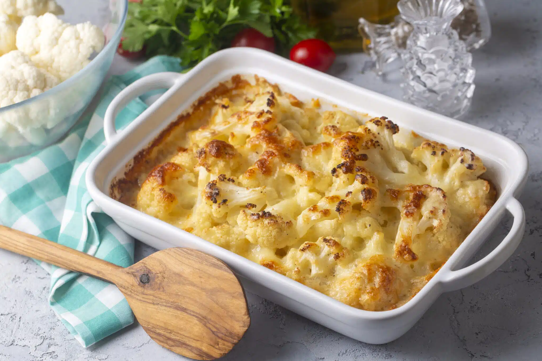 Gratin de chou-fleur et noisettes : le croquant inattendu