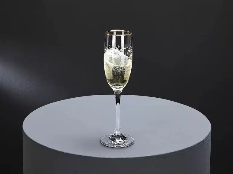 Le secret derri&egrave;re ces fl&ucirc;tes &agrave; champagne qui font r&ecirc;ver les d&eacute;corateurs