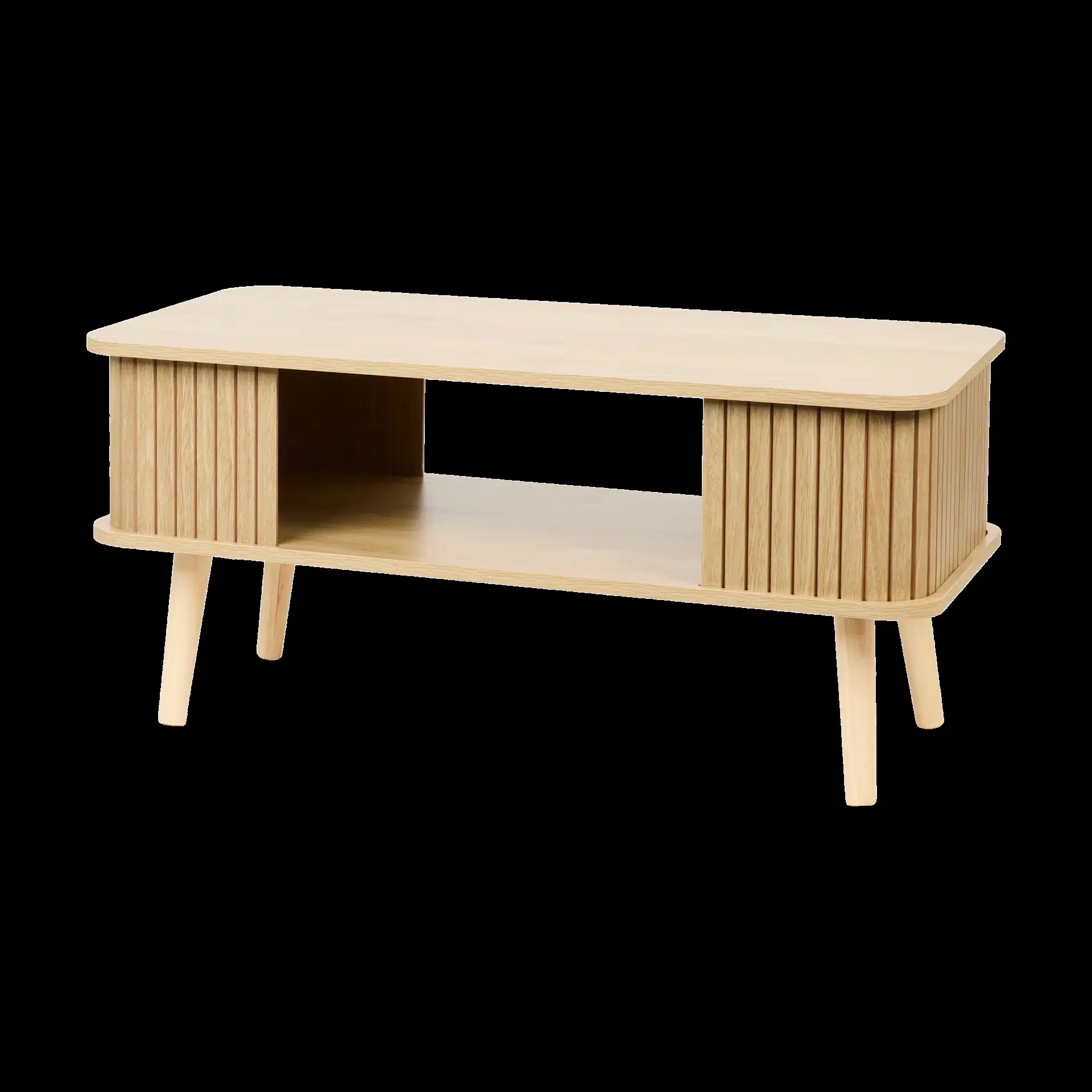 Au-del&agrave; du style, une conception maligne en pin et bois responsable qui optimise l'espace de votre salon