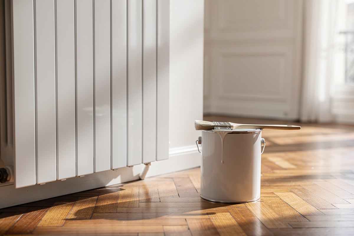 Peindre un radiateur sans odeur le détail sur l'étiquette qui vous — free download