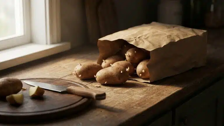 Pomme de terre germ&eacute;e : comestible ou dangereuse ?