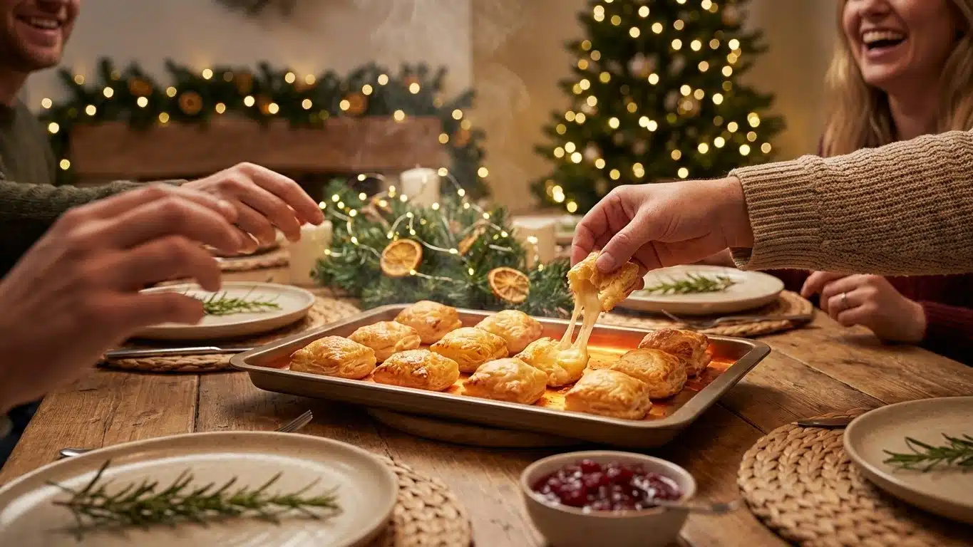 Recettes d&rsquo;ap&eacute;ritif de No&euml;l chaud au four : 12 id&eacute;es faciles &agrave; servir au buffet