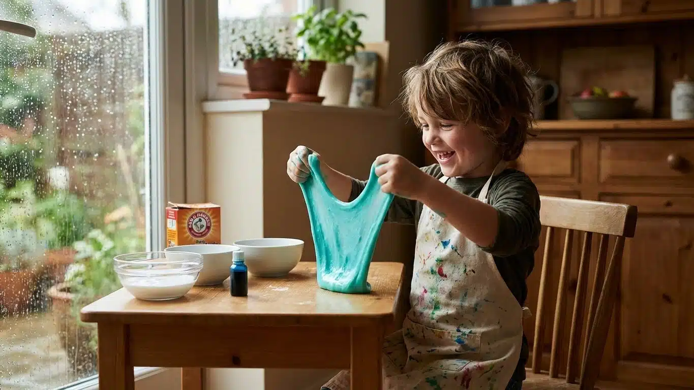 Activit&eacute; slime enfant 5 ans : recettes simples et encadrement pas &agrave; pas