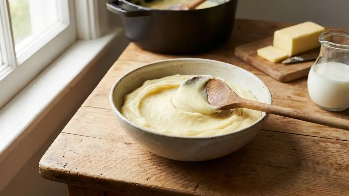 Rattraper une pur&eacute;e trop liquide : &eacute;paissir sans faire de grumeaux