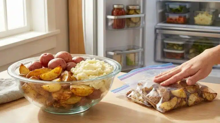 Comment congeler des pommes de terre cuites : modes de cuisson et r&eacute;chauffage