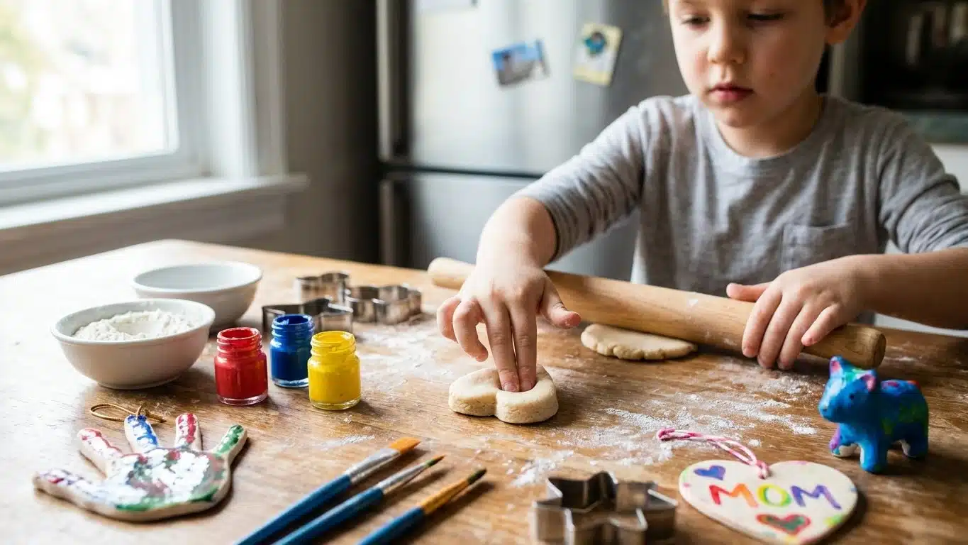 Activit&eacute; p&acirc;te &agrave; sel 6 ans : 8 cr&eacute;ations &agrave; offrir ou d&eacute;corer