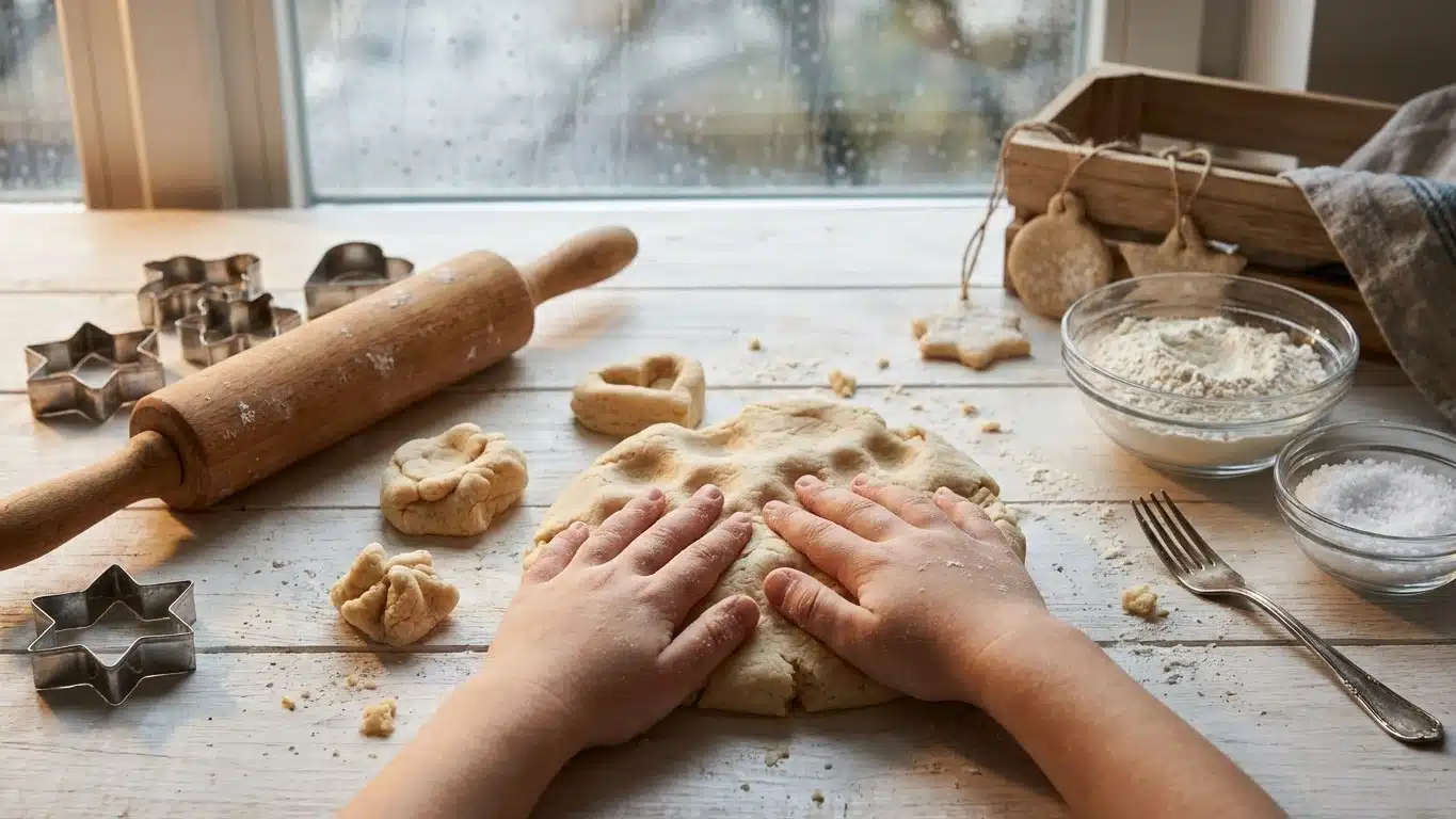 Activit&eacute; p&acirc;te &agrave; sel pluie : 5 id&eacute;es d&rsquo;int&eacute;rieur (sans four) pour occuper les enfants