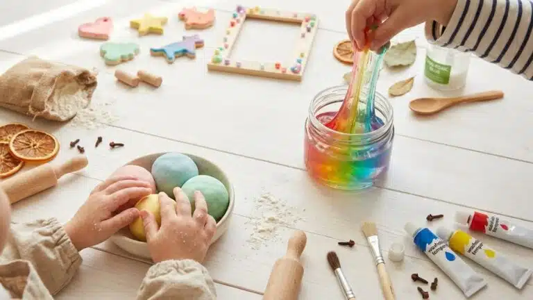 Activit&eacute;s slime et p&acirc;te &agrave; sel par &acirc;ge : maternelle, 3-6 ans, 6-10 ans