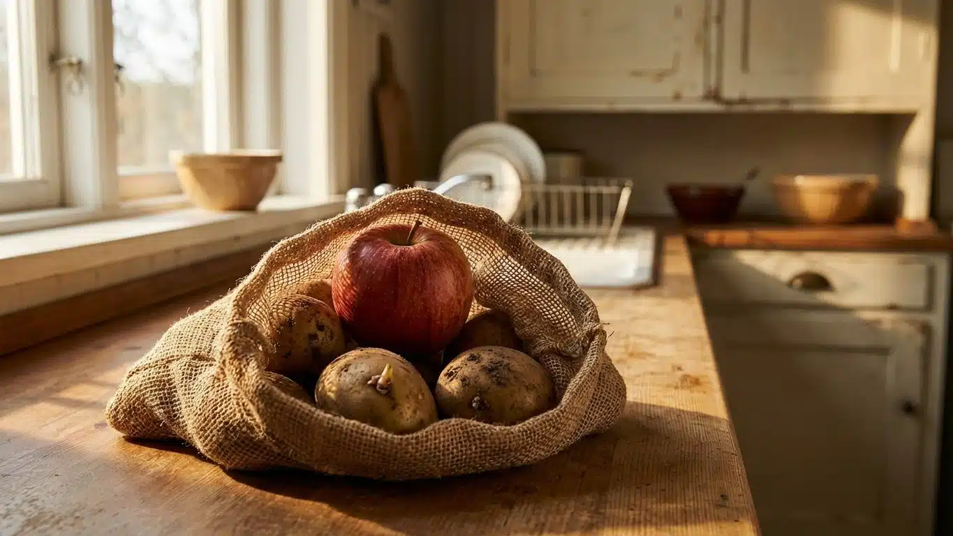 Astuce de grand-m&egrave;re pour &eacute;viter les germes sur les pommes de terre : efficace ou pas ?