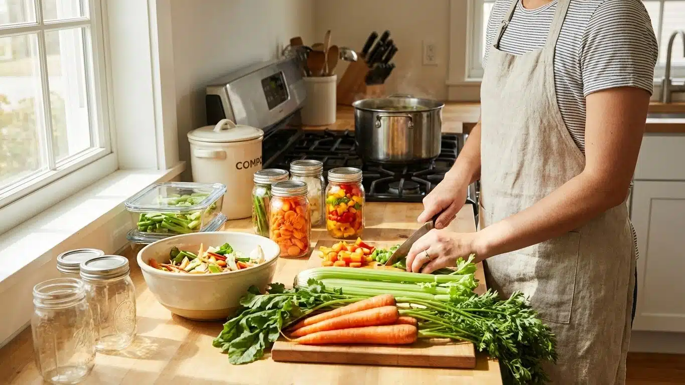 Batch cooking anti-gaspillage : pr&eacute;parer ses repas pour z&eacute;ro d&eacute;chet