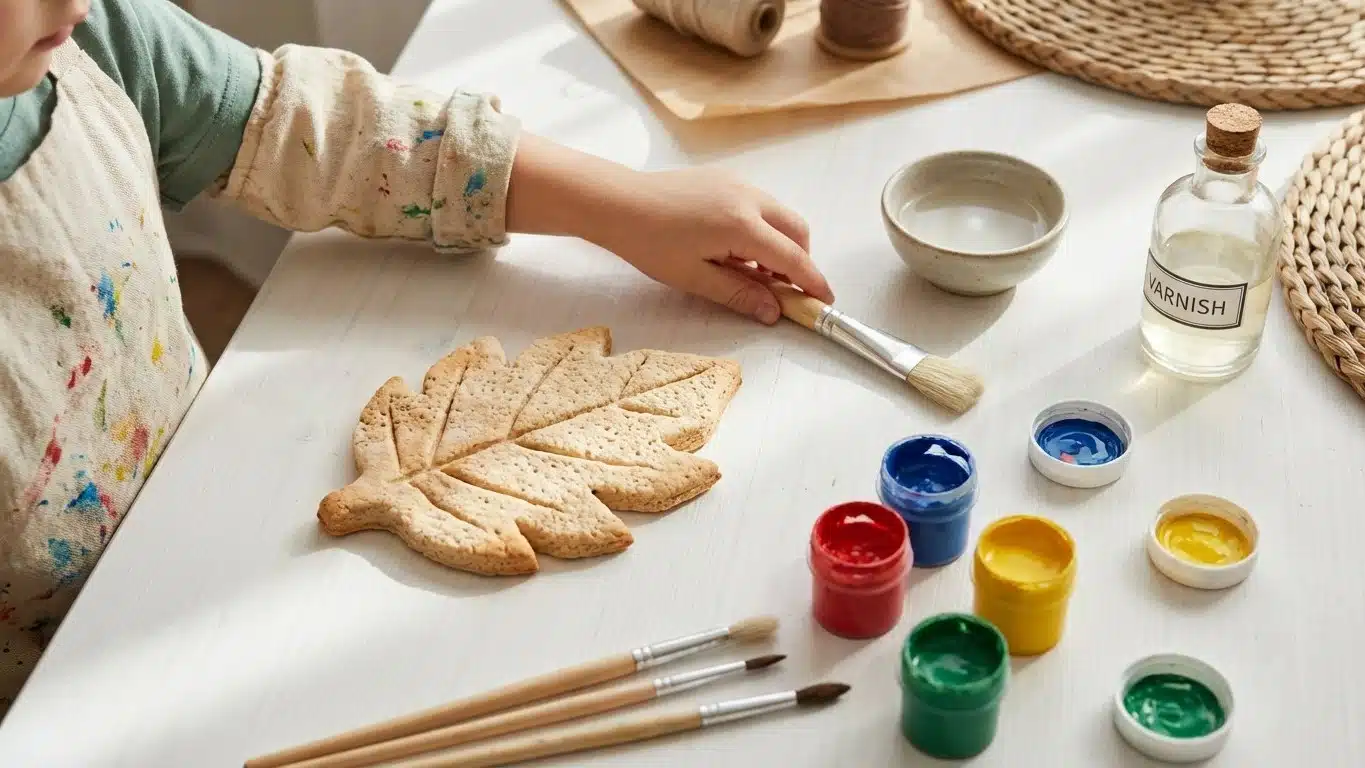 Peindre la p&acirc;te &agrave; sel : quelle peinture, quand peindre et comment vernir