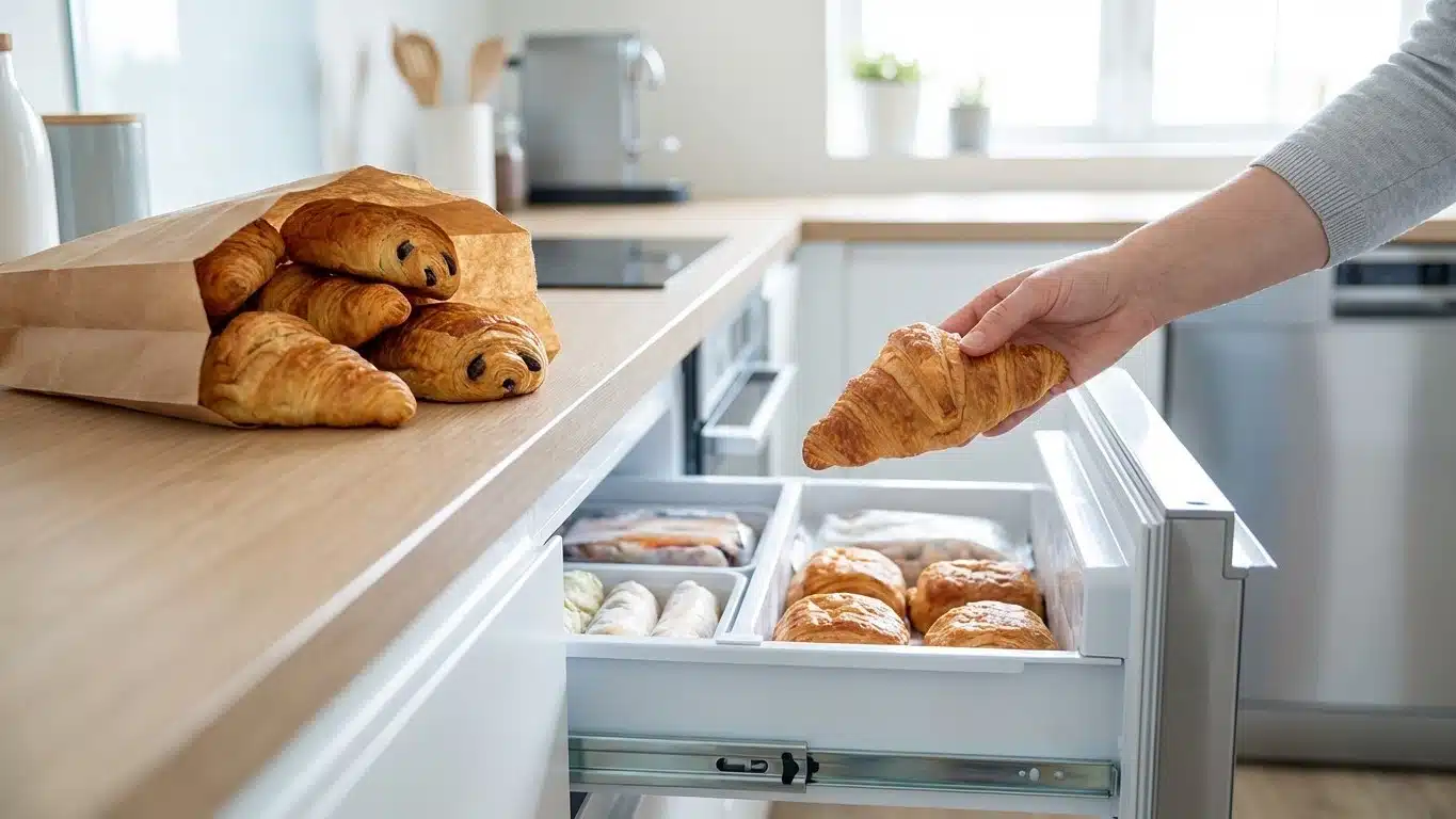 Congeler croissants et viennoiseries sans les ab&icirc;mer