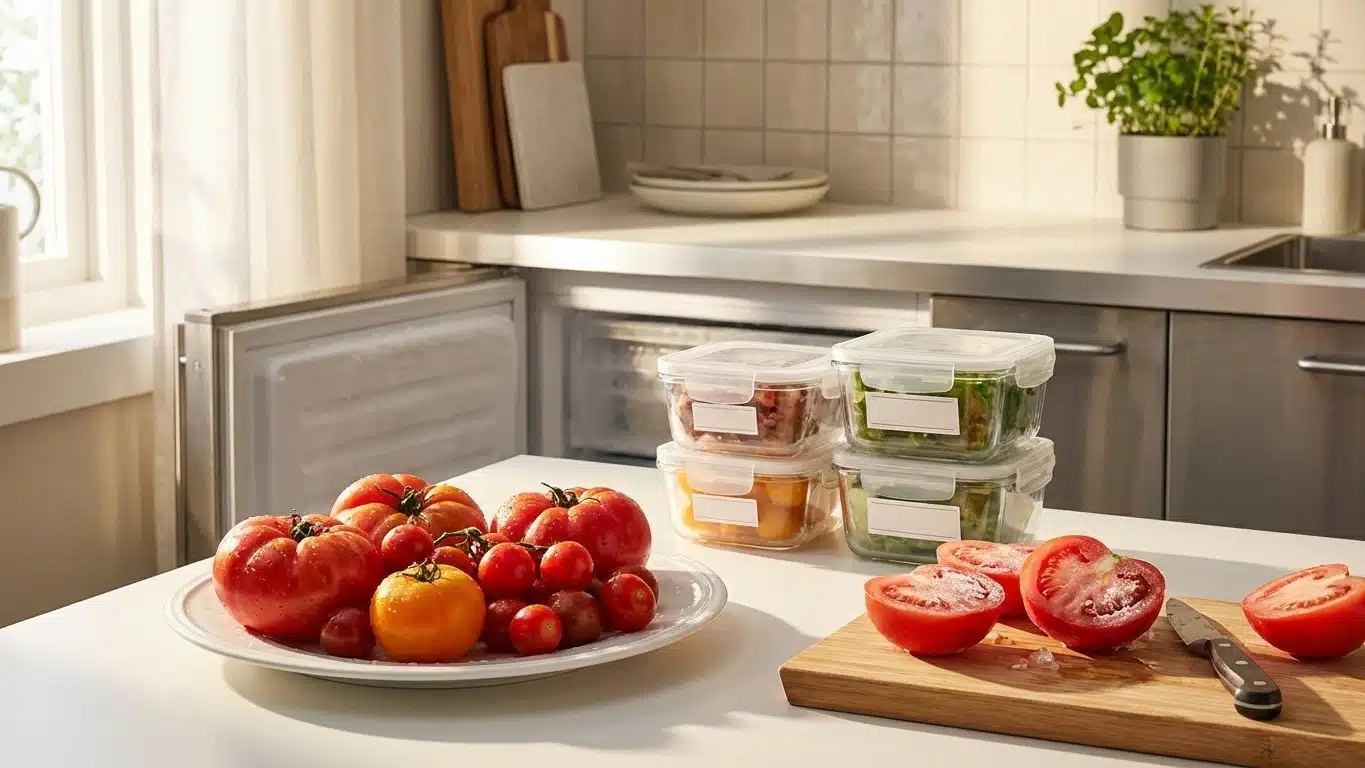 Congeler des tomates fra&icirc;ches : 4 m&eacute;thodes selon vos besoins