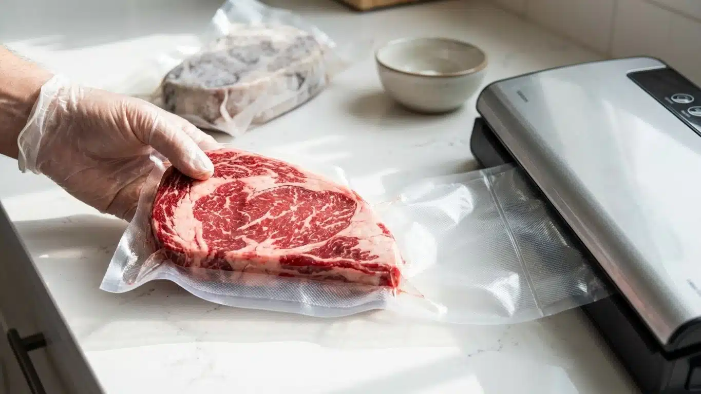 Congeler de la viande sous vide maison : technique et avantages