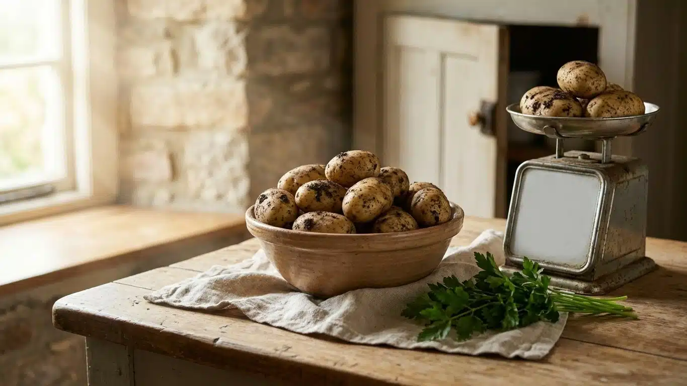 Conserver des pommes de terre nouvelles : dur&eacute;e, pr&eacute;cautions et meilleures pratiques