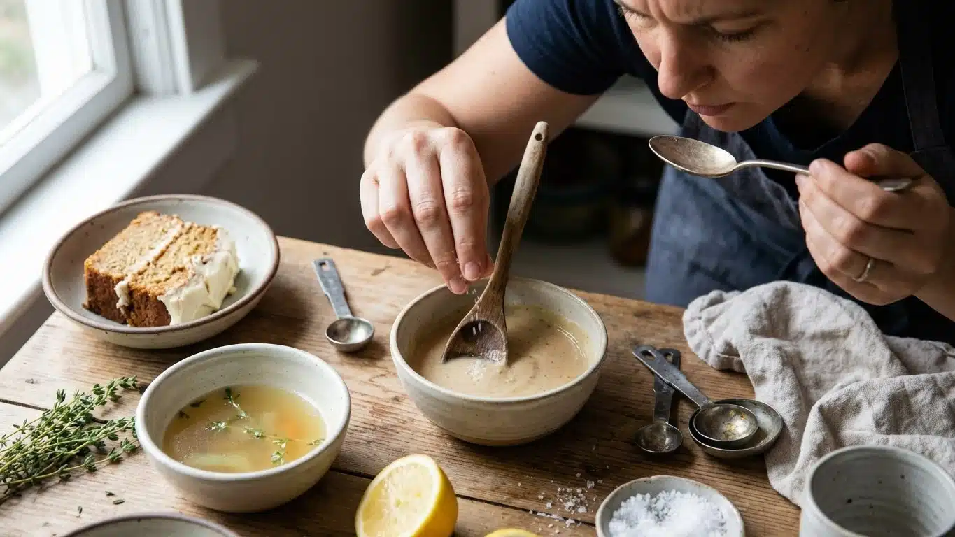 Corriger une recette d&eacute;s&eacute;quilibr&eacute;e : trop sucr&eacute;, trop gras, trop fade&hellip;