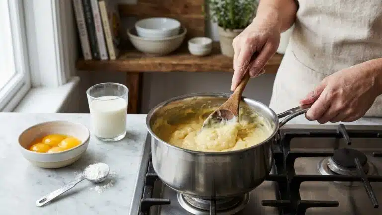 Cr&egrave;me p&acirc;tissi&egrave;re rat&eacute;e : comment rattraper une cr&egrave;me trop liquide ou trop &eacute;paisse