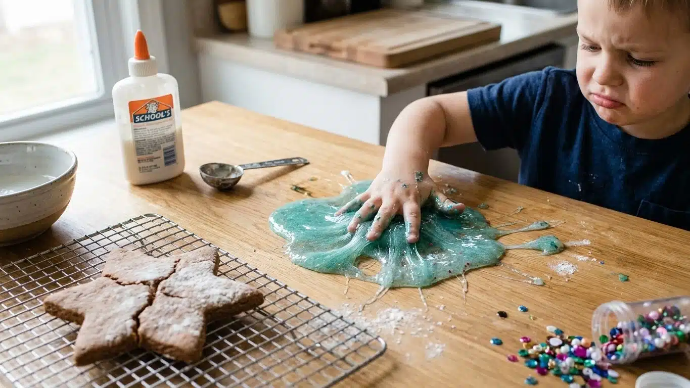 Slime rat&eacute; et p&acirc;te &agrave; sel qui craque : le guide de d&eacute;pannage (solutions rapides)