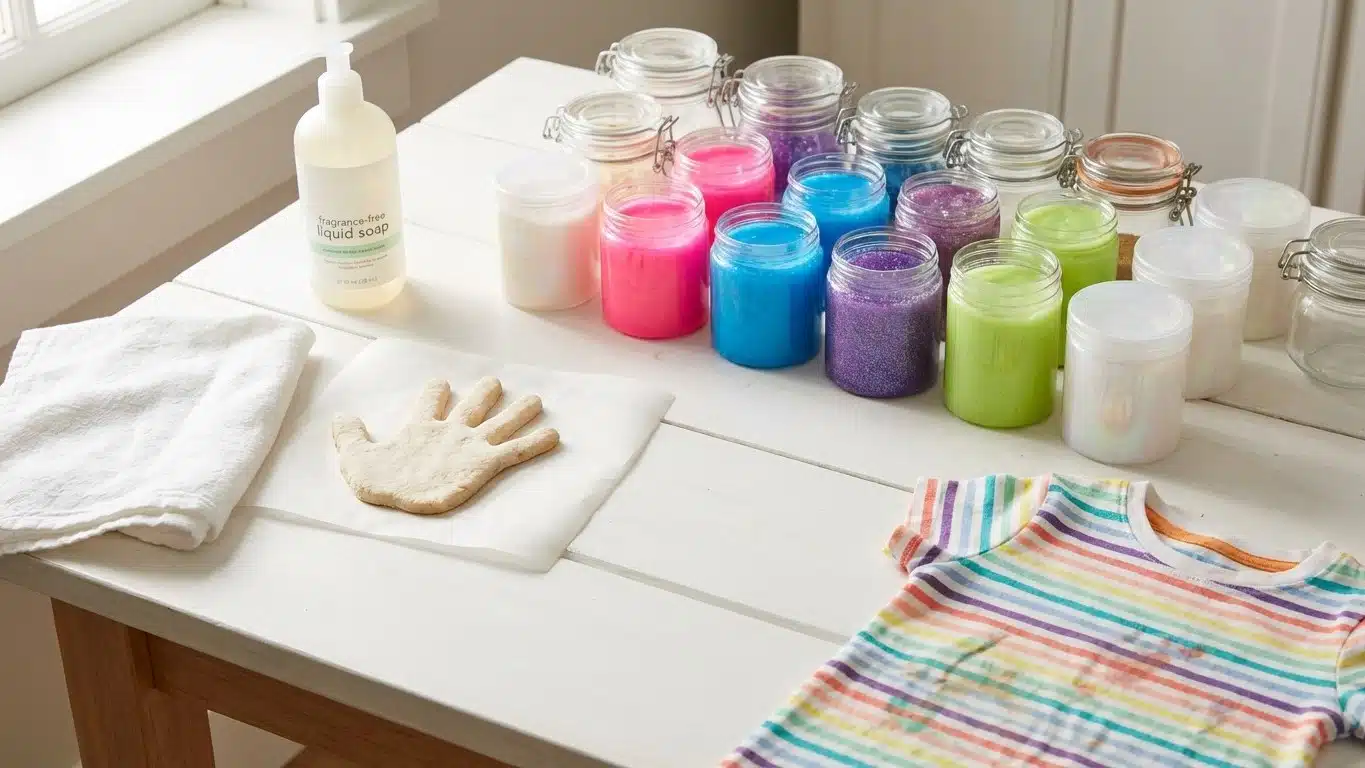 Guides pratiques slime et p&acirc;te &agrave; sel : conservation, nettoyage et id&eacute;es express