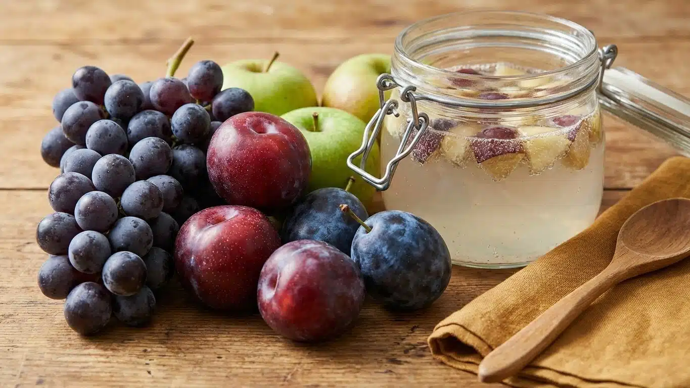 Levure naturelle aux fruits : quels fruits utiliser et comment