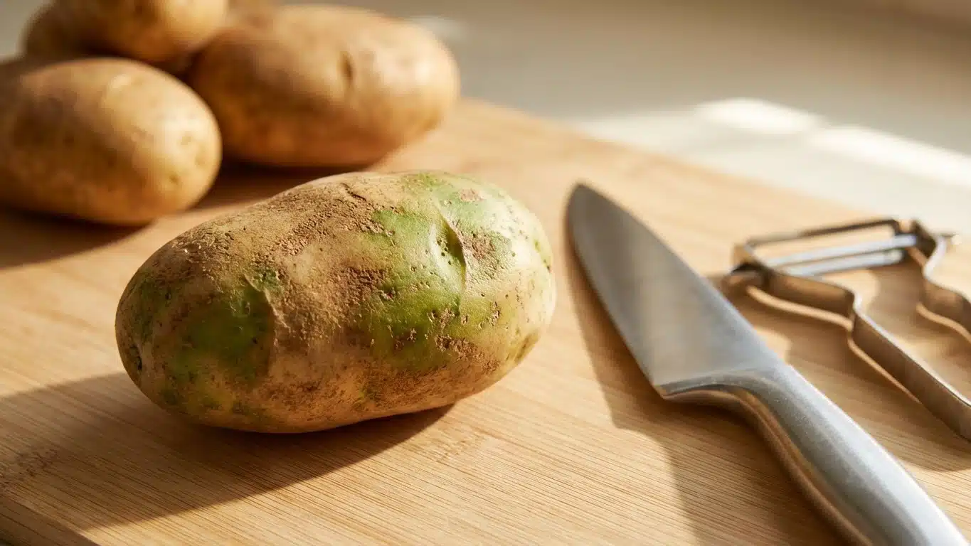 Pomme de terre verte : danger, solanine et quoi faire en cuisine