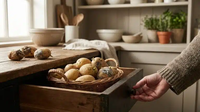 Pourquoi les pommes de terre sentent mauvais : odeur, moisissure et tri s&eacute;curit&eacute;
