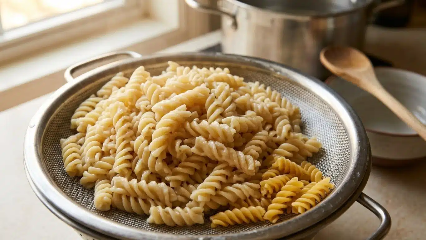 Rattraper des p&acirc;tes trop cuites : comment &eacute;viter la bouillie et les rendre mangeables