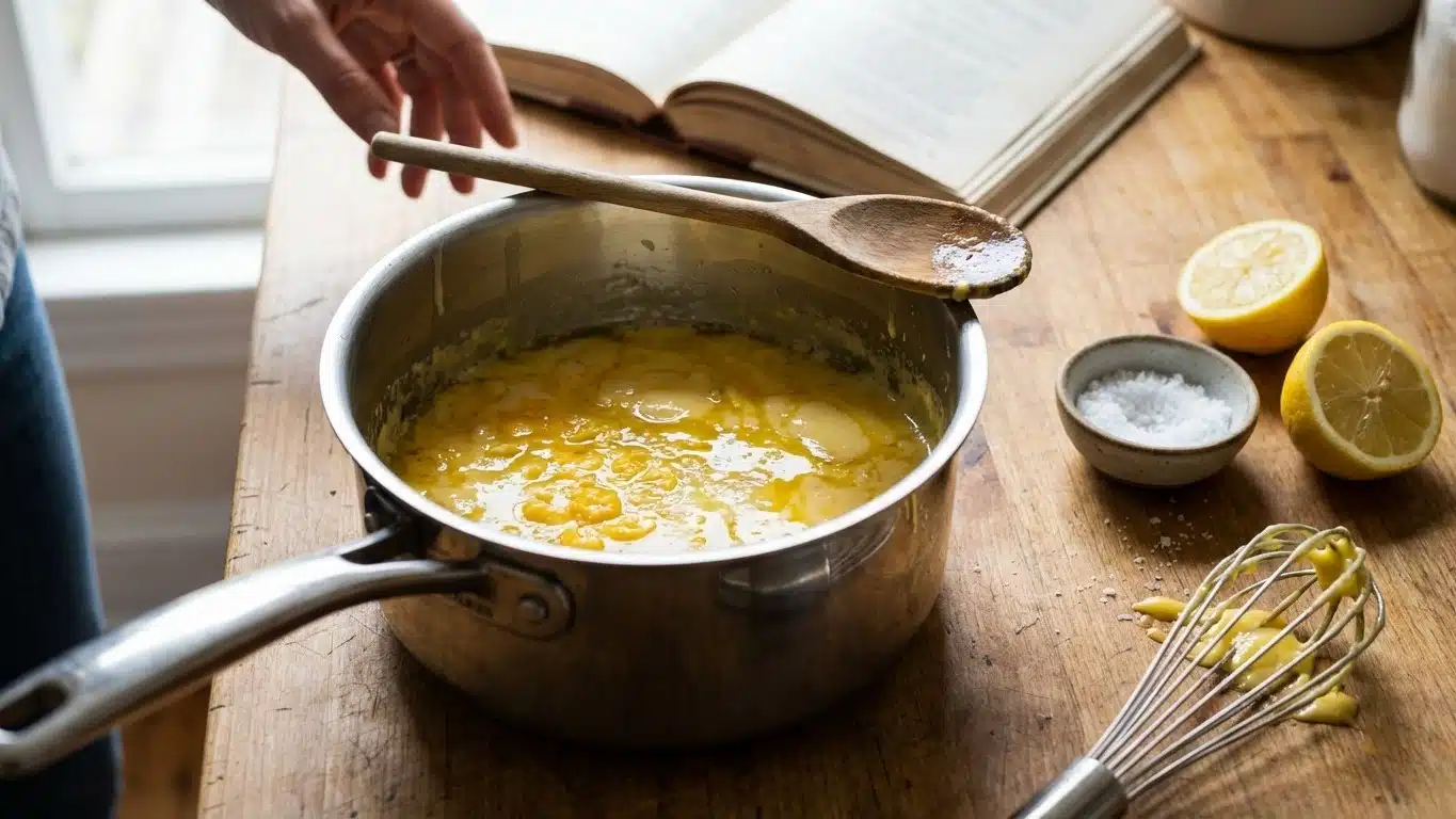 Rattraper une sauce rat&eacute;e : sel, texture, acidit&eacute; et sauce qui tourne