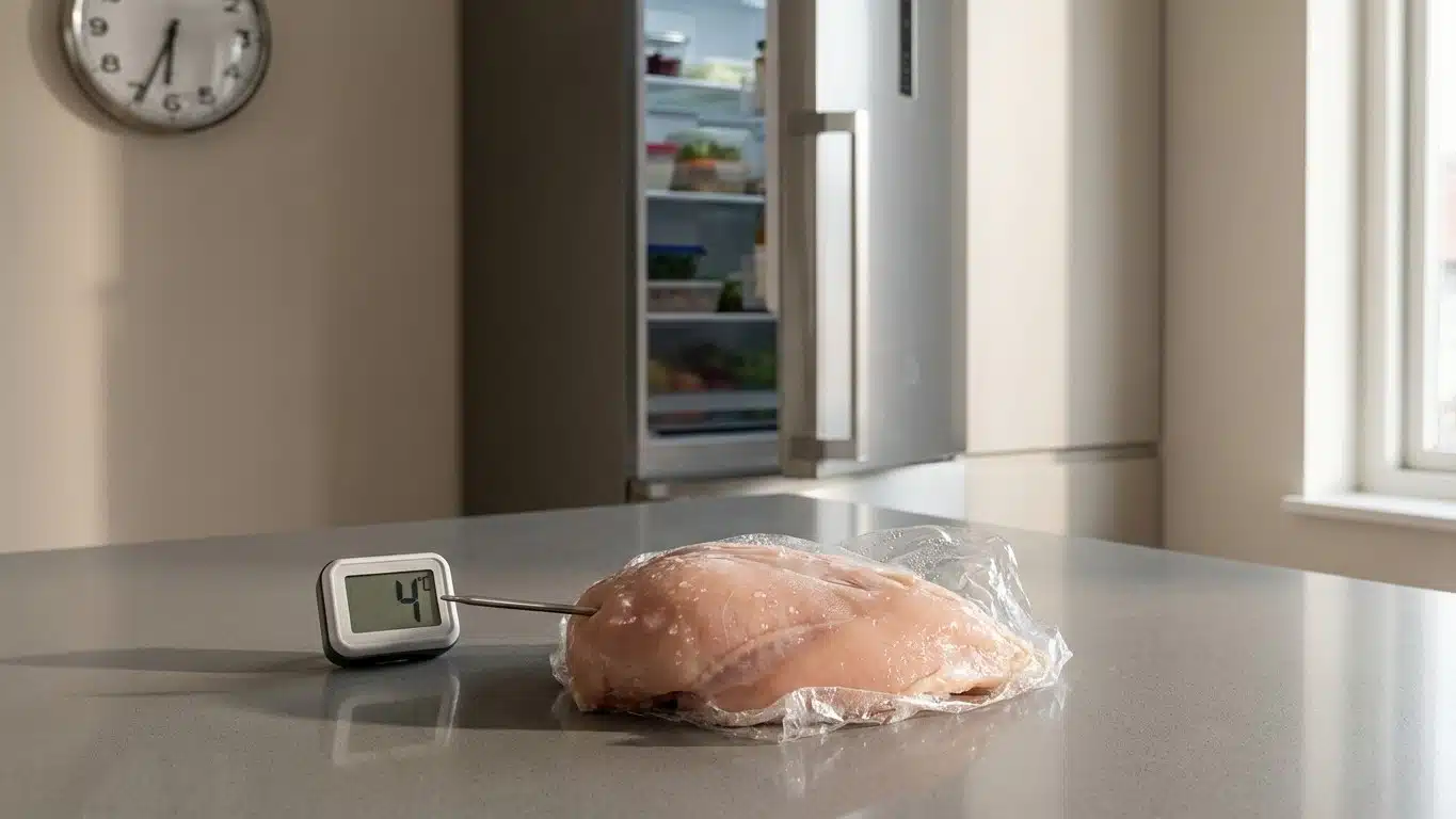 Recongeler un aliment d&eacute;congel&eacute; : risques r&eacute;els et exceptions