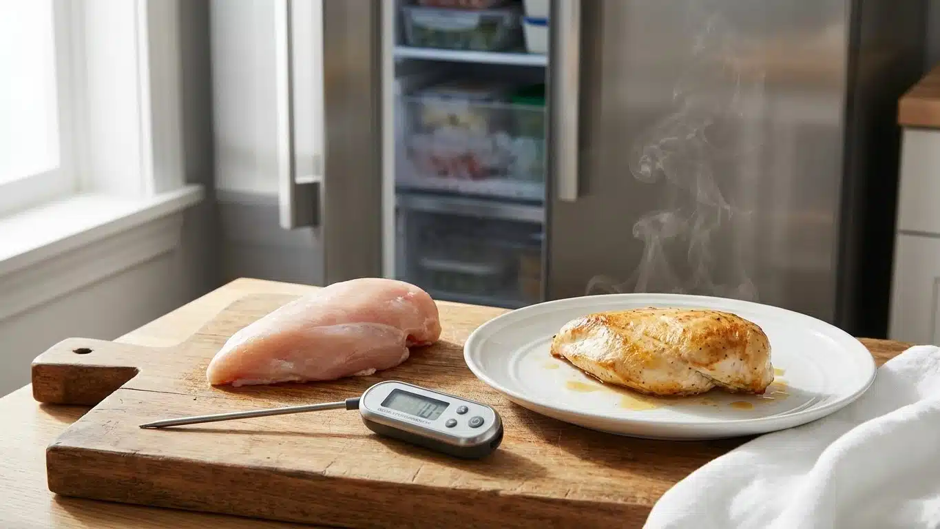 Peut-on recongeler de la viande d&eacute;congel&eacute;e puis cuite ?