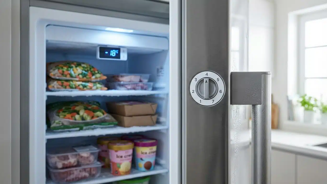 Temp&eacute;rature id&eacute;ale du cong&eacute;lateur : r&eacute;glages et v&eacute;rification