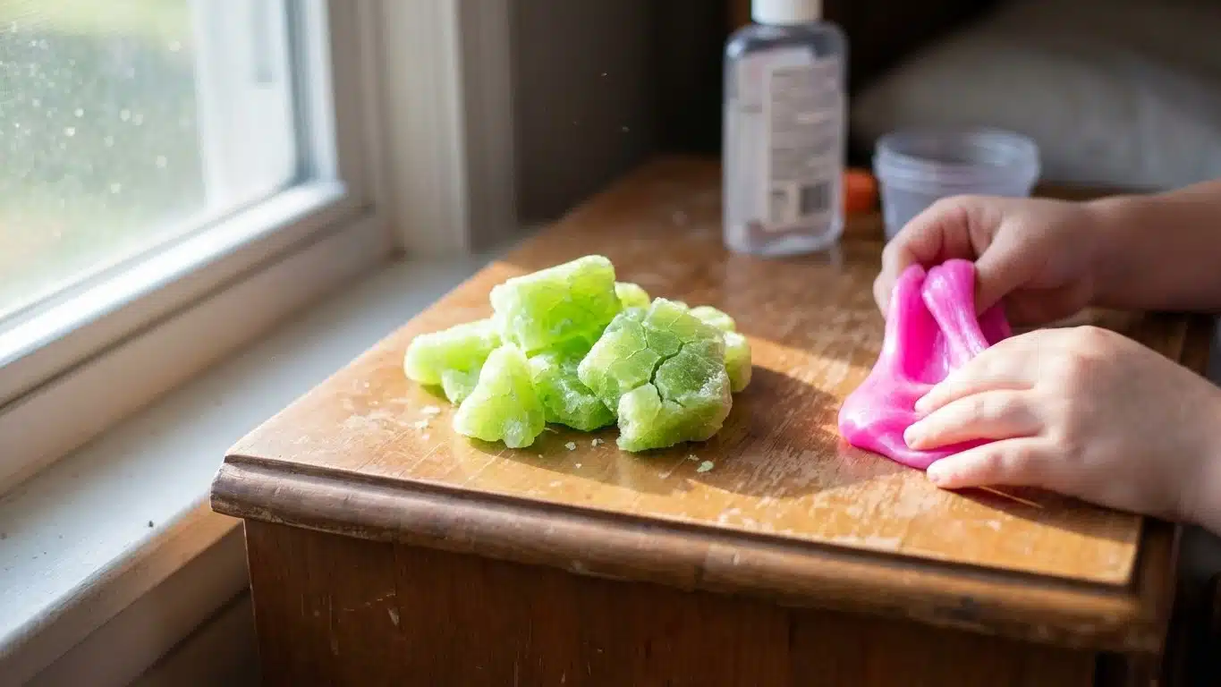 Slime dur : comment le ramollir sans tout recommencer