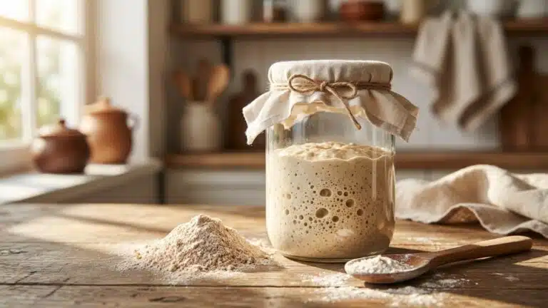 Fabriquer sa levure naturelle sans ingr&eacute;dients du commerce