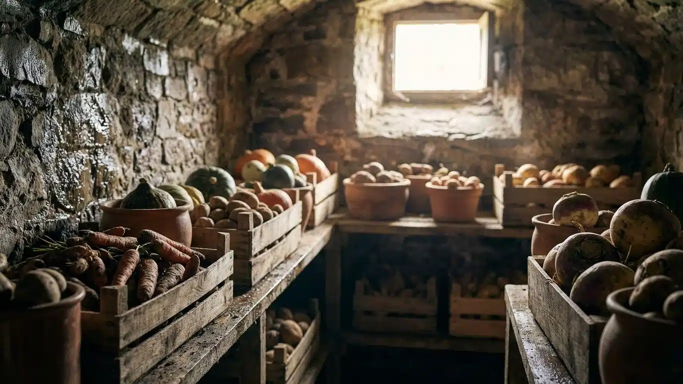 Comment conserver ses l&eacute;gumes en cave tout l'hiver