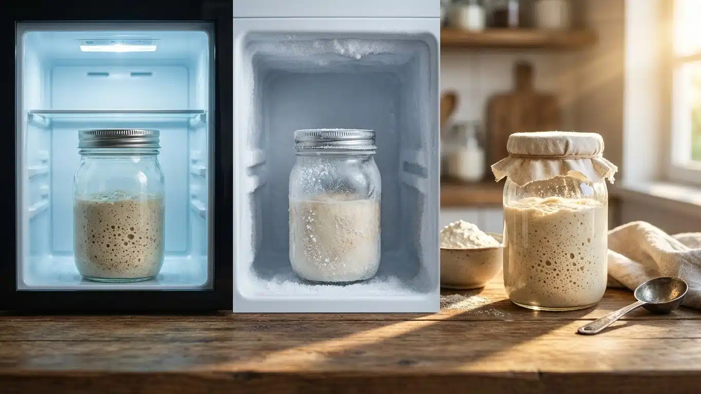 Conservation de la levure maison : frigo, cong&eacute;lateur ou temp&eacute;rature ambiante