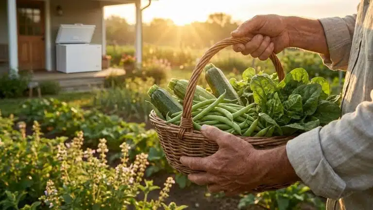 Congeler les l&eacute;gumes du jardin : r&eacute;colte, pr&eacute;paration et conservation