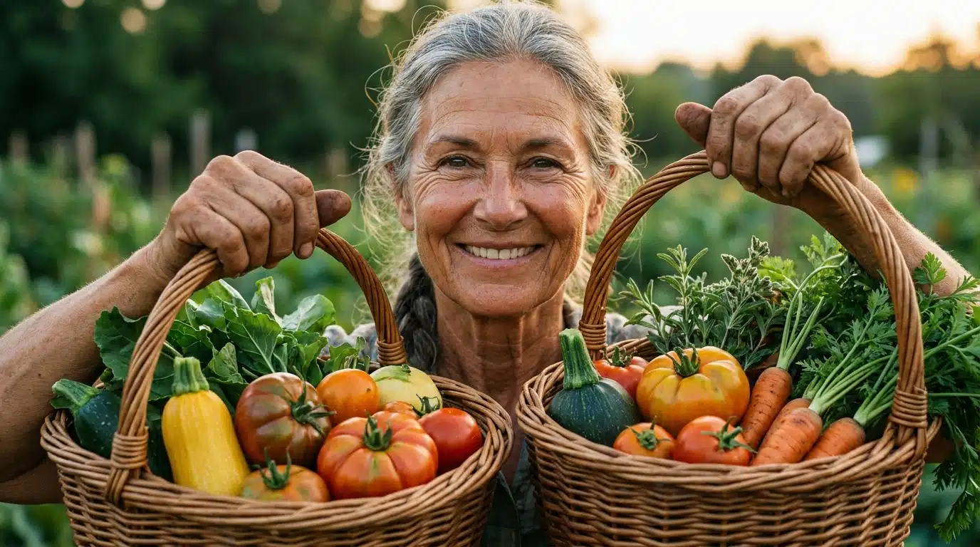 r&eacute;coltes l&eacute;gumes potager