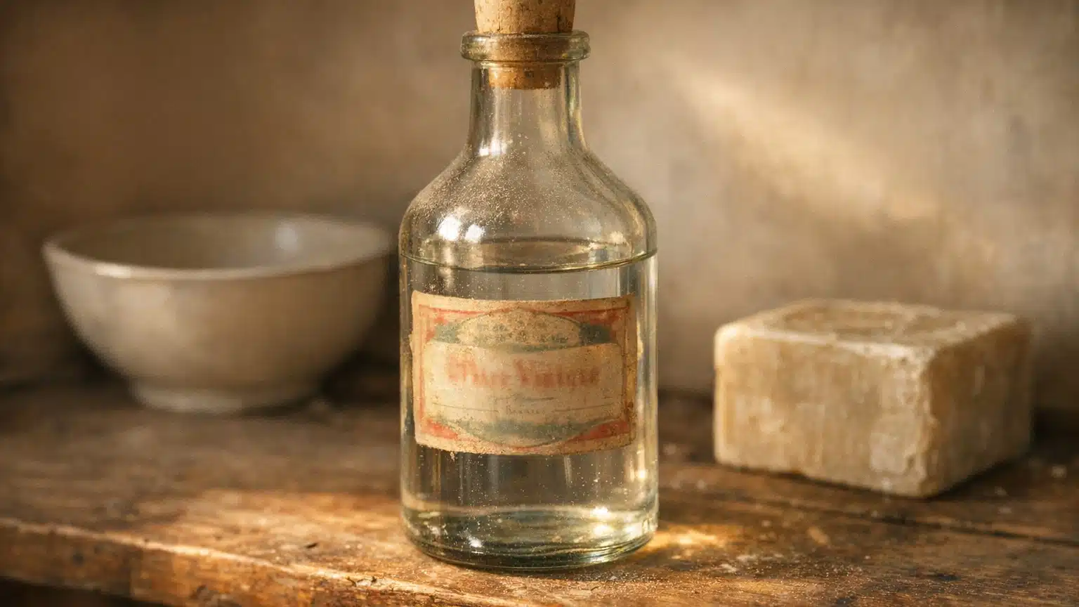 C'est la fin du vinaigre blanc &eacute;rig&eacute; en produit miracle : voici ce qui d&eacute;sinfectait vraiment chez nos grands-m&egrave;res