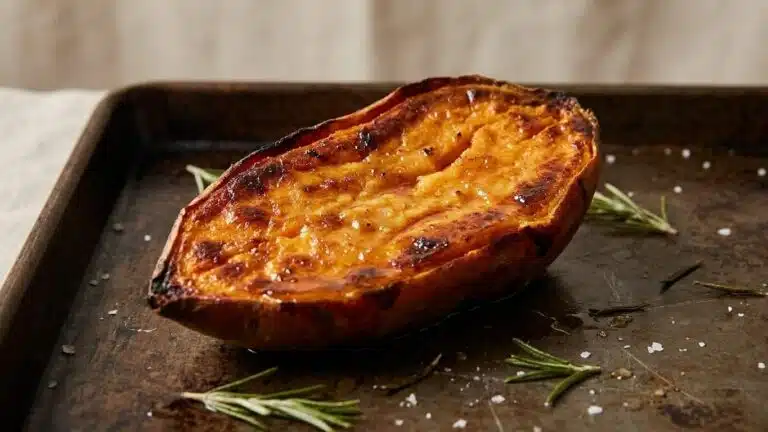 &laquo; C&rsquo;est meilleur qu&rsquo;un dessert de boulangerie &raquo; : cette patate douce devient cr&egrave;me caram&eacute;lis&eacute;e sans beurre ni sucre, le se...